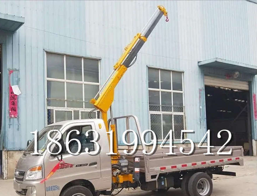 张家界市随车吊机吊水泥小型可拆卸小型货车随车吊机12V液压车载吊